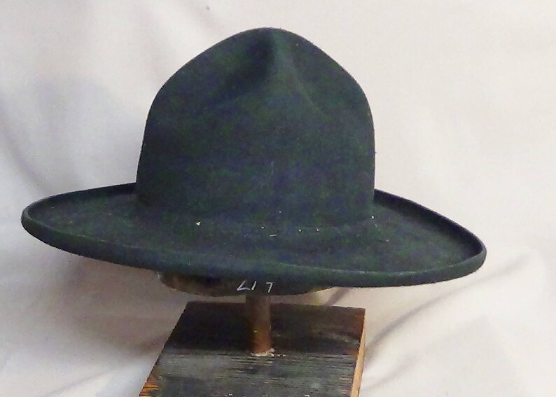 Montana Peak Cowboy Hat Old West Mountie Hat Lil Grizz | Etsy