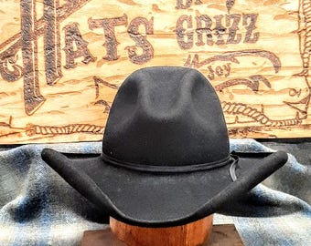 Resistol 5X Beaver Cowboy Hat. Size 7 - Etsy