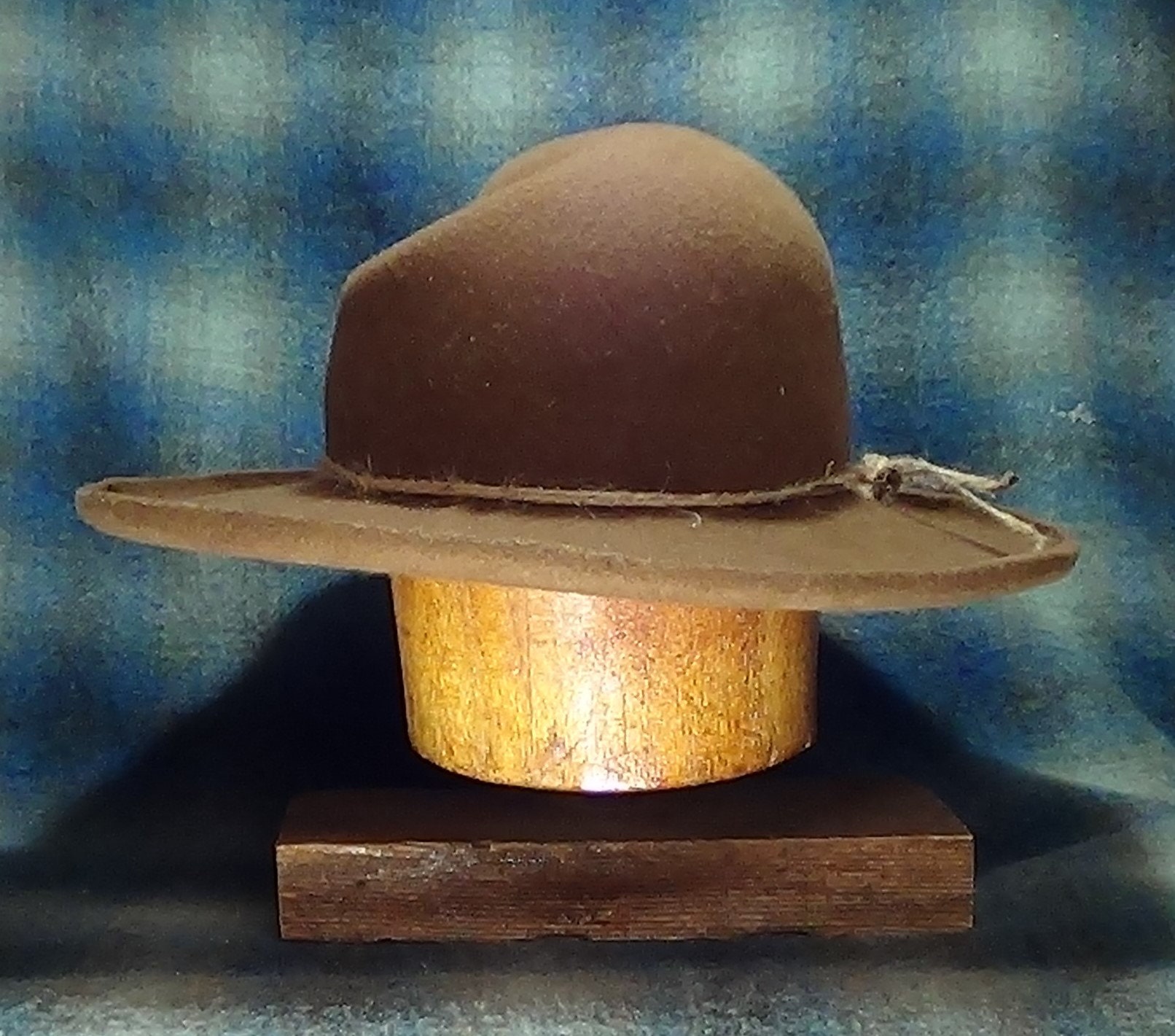 Mule-y Hat, Unique, Old Style Cowboy Hat, Western, Fur Felt Mule-y Hat, Unique, Old Style Cowboy Hat, Western, Fur Felt