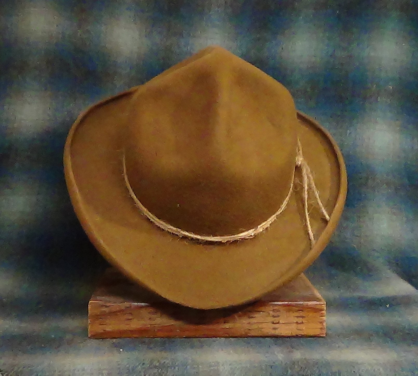 Mon Grizz Derby Hat Short Brim Montana Peak Cowboy Hat Etsy