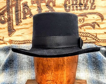 美品 Classic Top Hat, Felt Hat, Victorian, Steampunk, Custom Hat Clothing