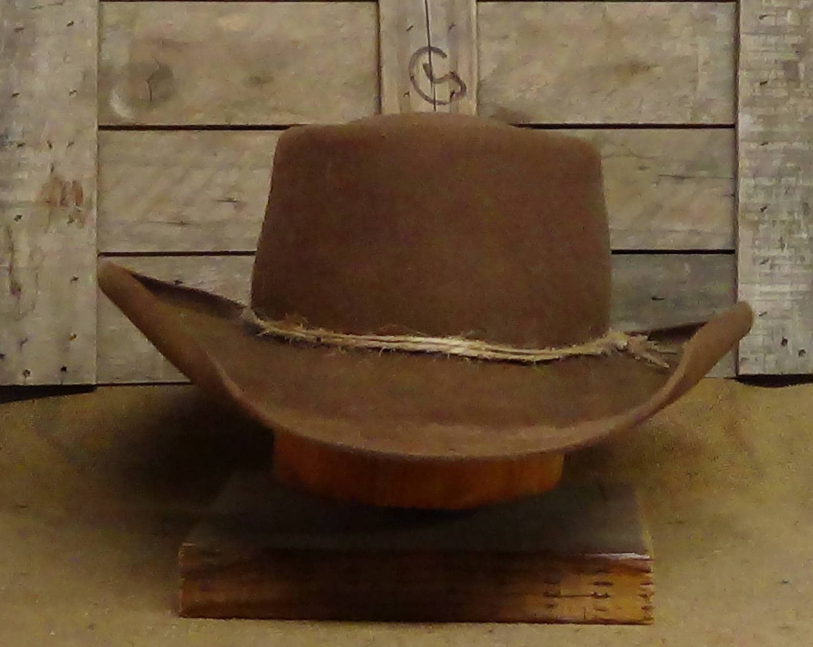 pork pie cowboy hat