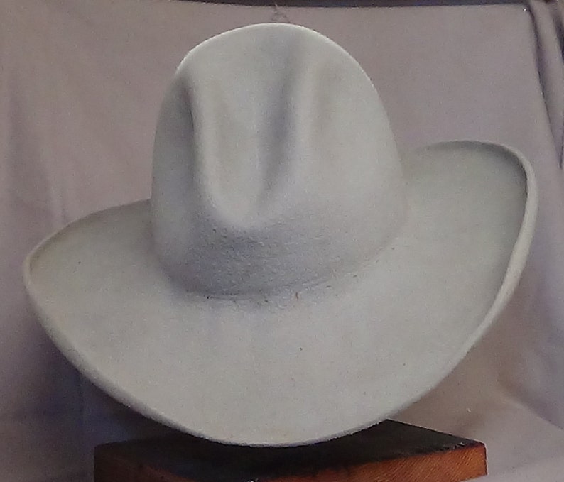 movie character hat Old West hand blocked Quigley hat Lil Grizz classic western Cowboy Hat cowboy action Sharpshooter custom fit