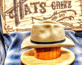 Traveler, Western Dress, Custom Cowboy Hat