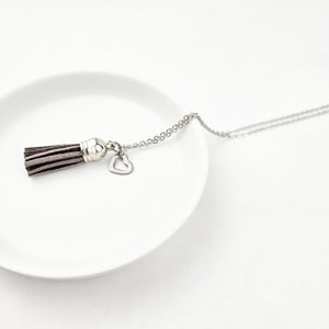 Child's Tassel + Charm Essential Oil Diffuser Necklace