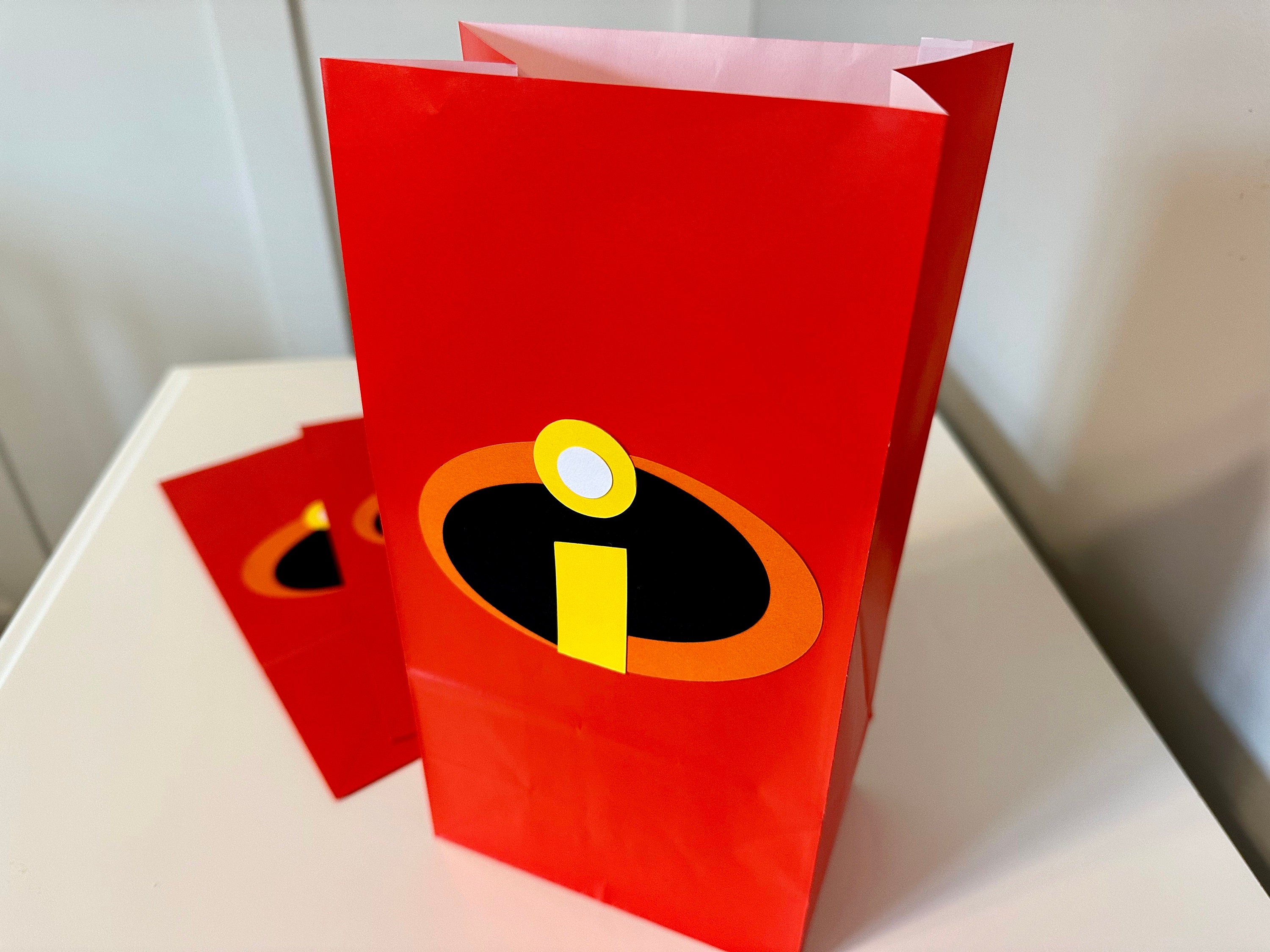 The Incredibles Gift Bags Birthday Party Goodie Bags Decoration ...