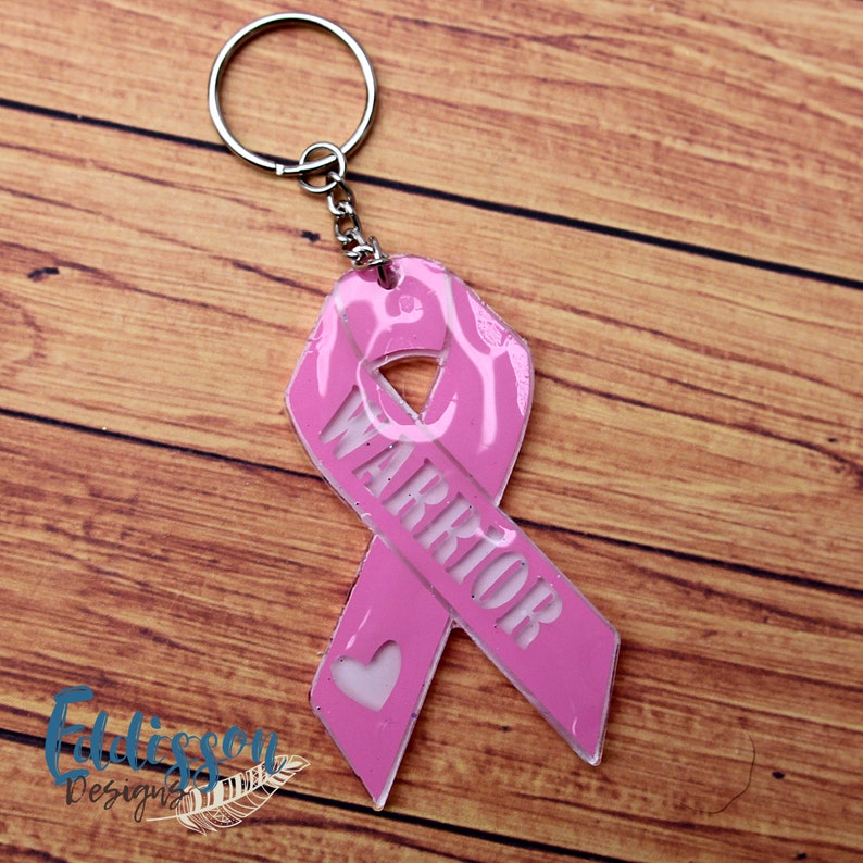 Awareness Ribbon Keychain Etsy