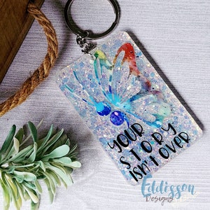 Your Story Isn&#39;t Over - Semicolon Butterfly Magnet | Ready to Ship