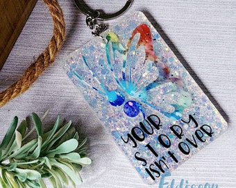 Your Story Isn't Over - Semicolon Butterfly Magnet | Ready to Ship