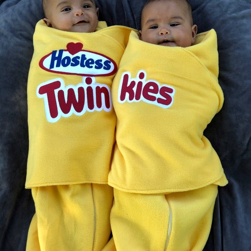 Ensemble de déguisement Twinkies : Déguisements pour le premier Halloween des jumeaux