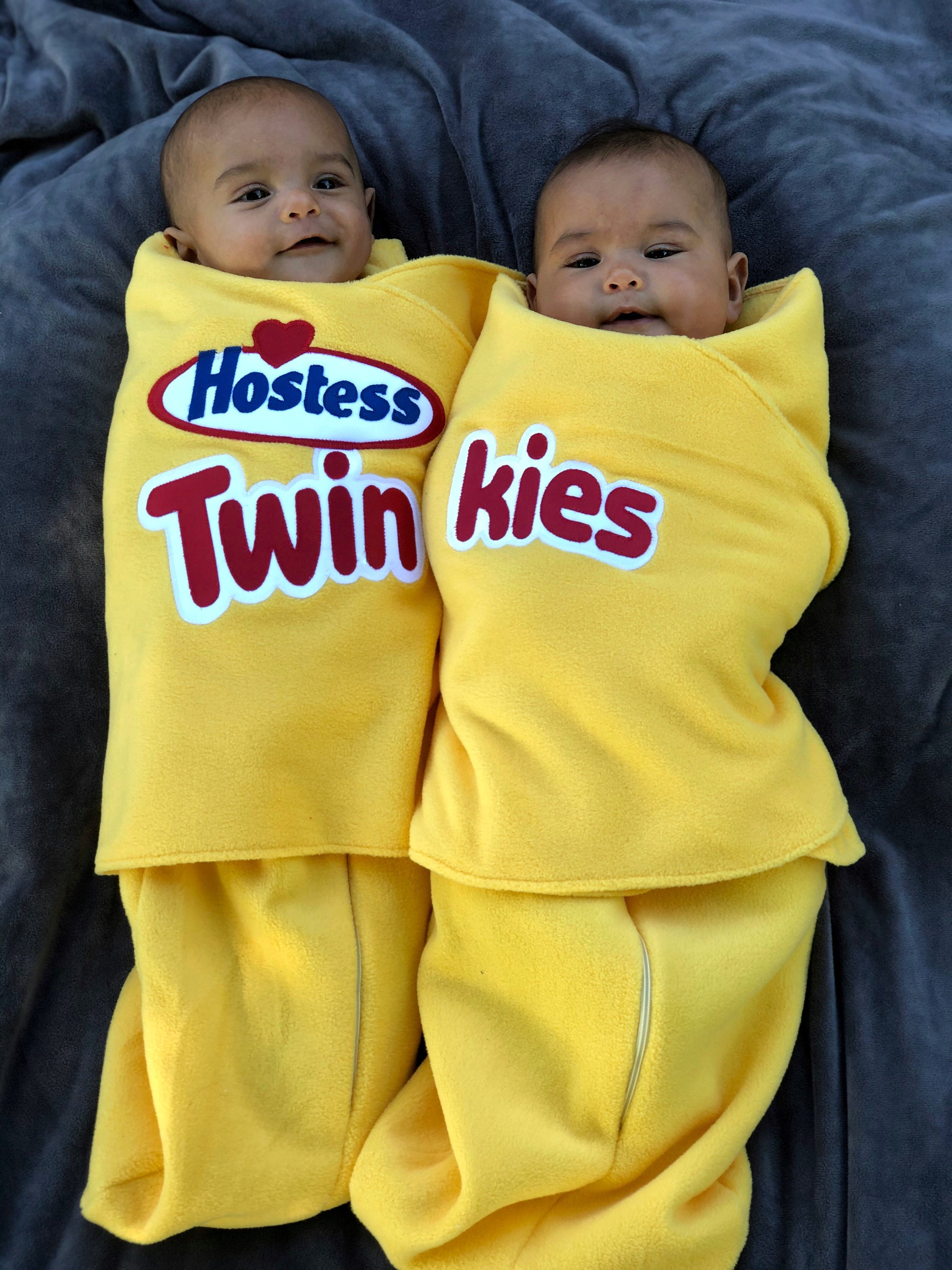 Twin baby halloween sale costumes