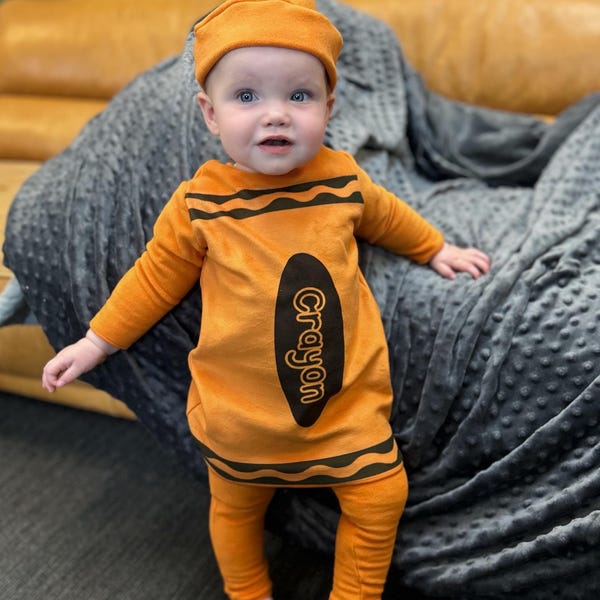 Fantasia de giz de cera de lã: fantasia e pijama infantil para o Halloween