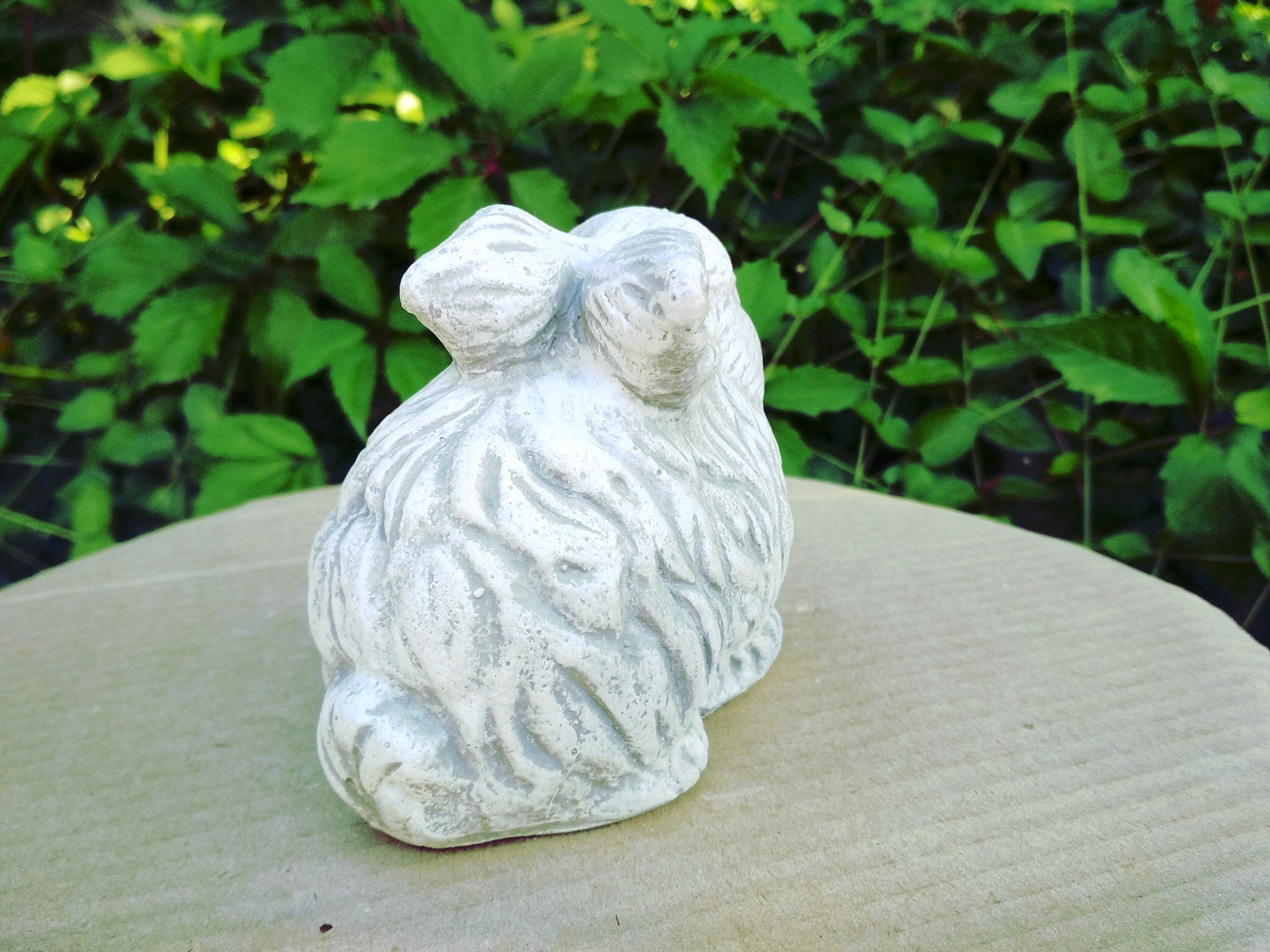 rabbit concrete statue