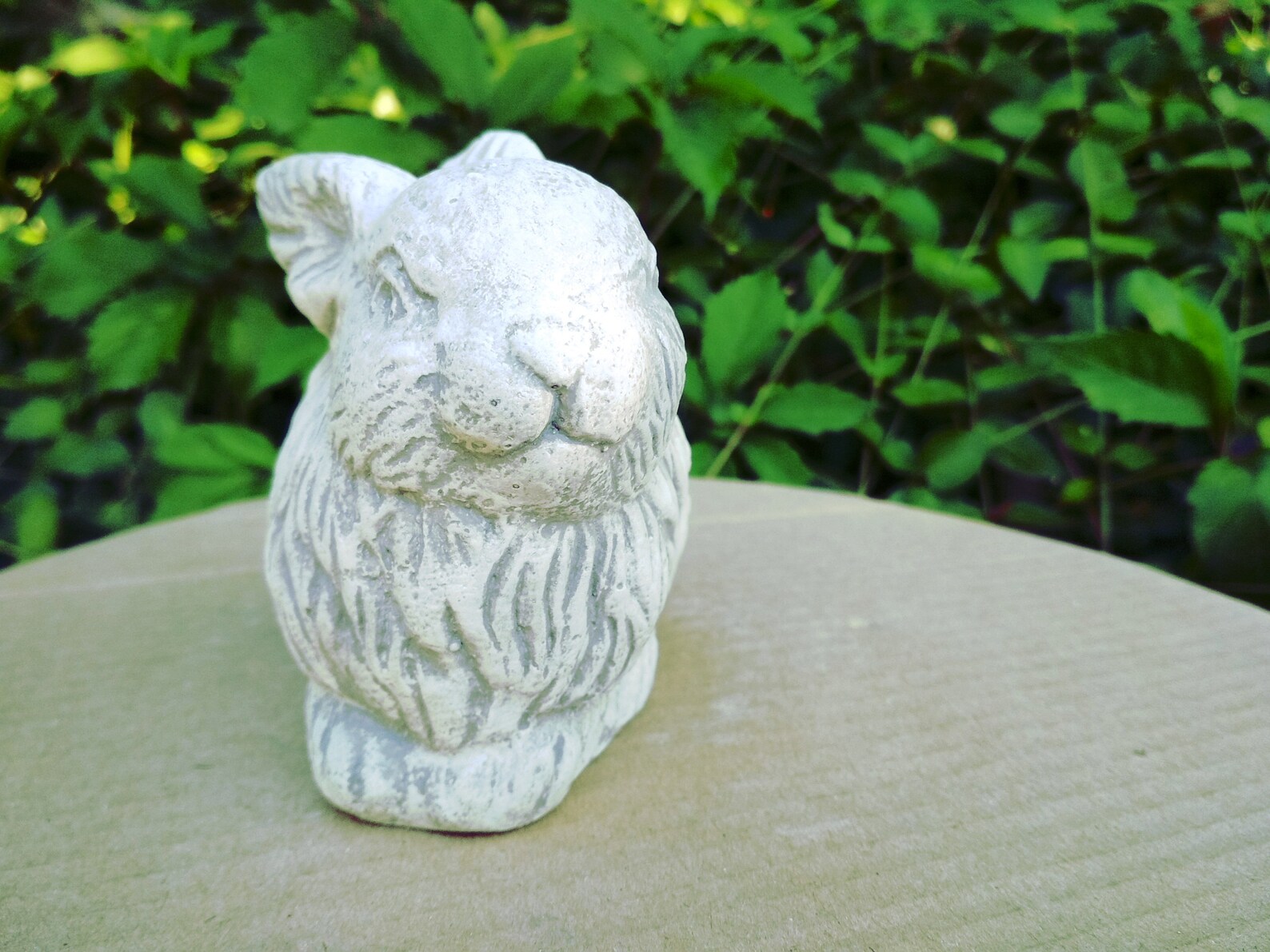 rabbit concrete statue