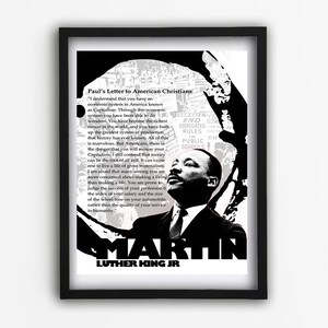 Martin Luther King JrWall Art Print