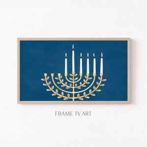 All 8 Included Hanukkah Samsung Frame TV Art Holiday Decor | Fun Home Decor Wall Art Display | Hanukkah Menorah Art Instant Digital Download
