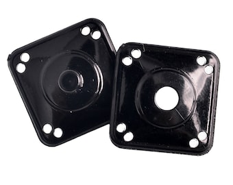 Sewable Square Nylon Resin Snap - 36Line(22mm) - 54Line(34mm) - 70Line(45mm) - Black or White (Not Shown)