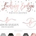 joycemgraham1 reviewed Rose Gold Spots Dots Photography Logo, Custom Logo Design, Premade Submark Stamp Branding Board Kit, 025
