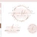 Logo Design, Business Logo Package, Photography Branding Kit Logo Design, Premade Logo Design, Watercolor Lash Logo, Boutique Shop Branding 