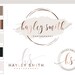 Logo Design, Business Logo Package, Photography Branding Kit Logo Design, Premade Logo Design, Watercolor Lash Logo, Boutique Shop Branding 
