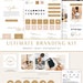 171 Piece Ultimate Branding Logo Design Kit, Wordpress Blog Website, Instagram Story Covers, Showit Theme Element Package