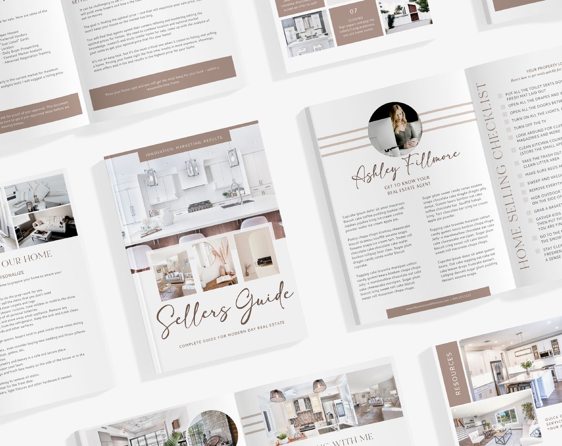 Editable Buyers Packet Real Estate Buyers Guide Template - Etsy