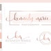 Rose Gold Photography Logo Branding Kit, Blush Wedding Photographer Marketing Set, Calligraphy Stamp Photo Watermark Boutique, 060 