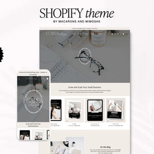 Elegant Shopify Theme for Boutique Stores with Custom Animation and Video Banners for 2.0 - LD01