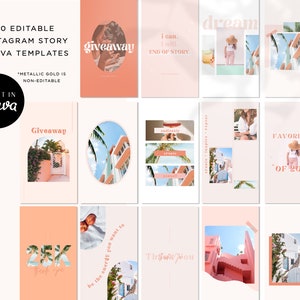 Instagram Story Templates Canva, Boho Quotes for Instagram, Creative ...