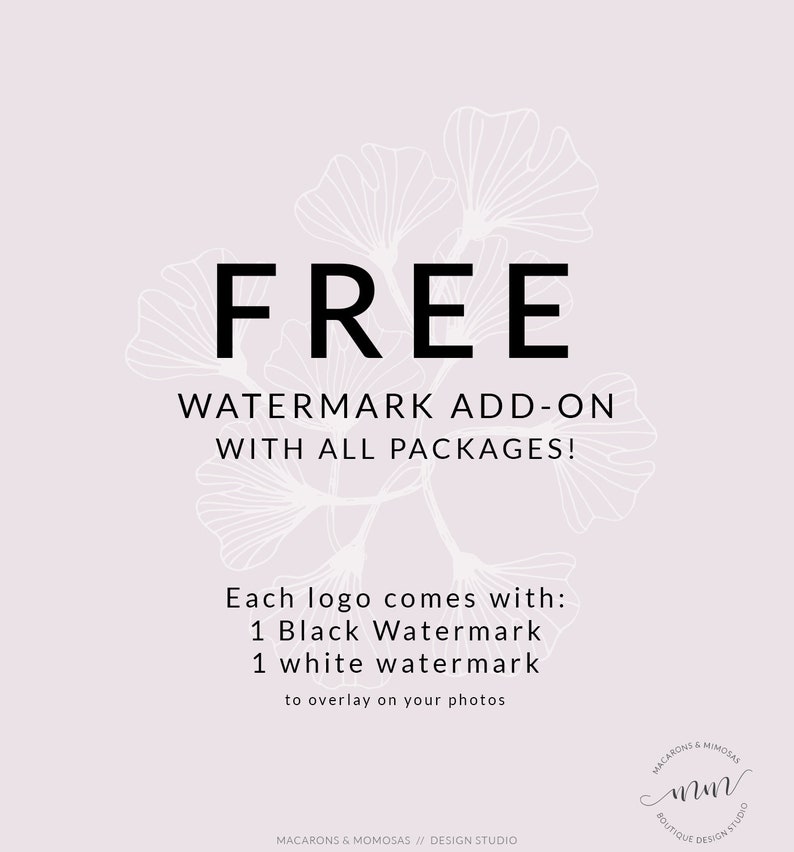 Logo Branding Kit Mini branding kit Logo design Premade Etsy