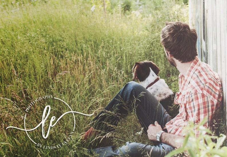 Rose Gold Spots Dots Photography Logo Custom Logo Design image 4