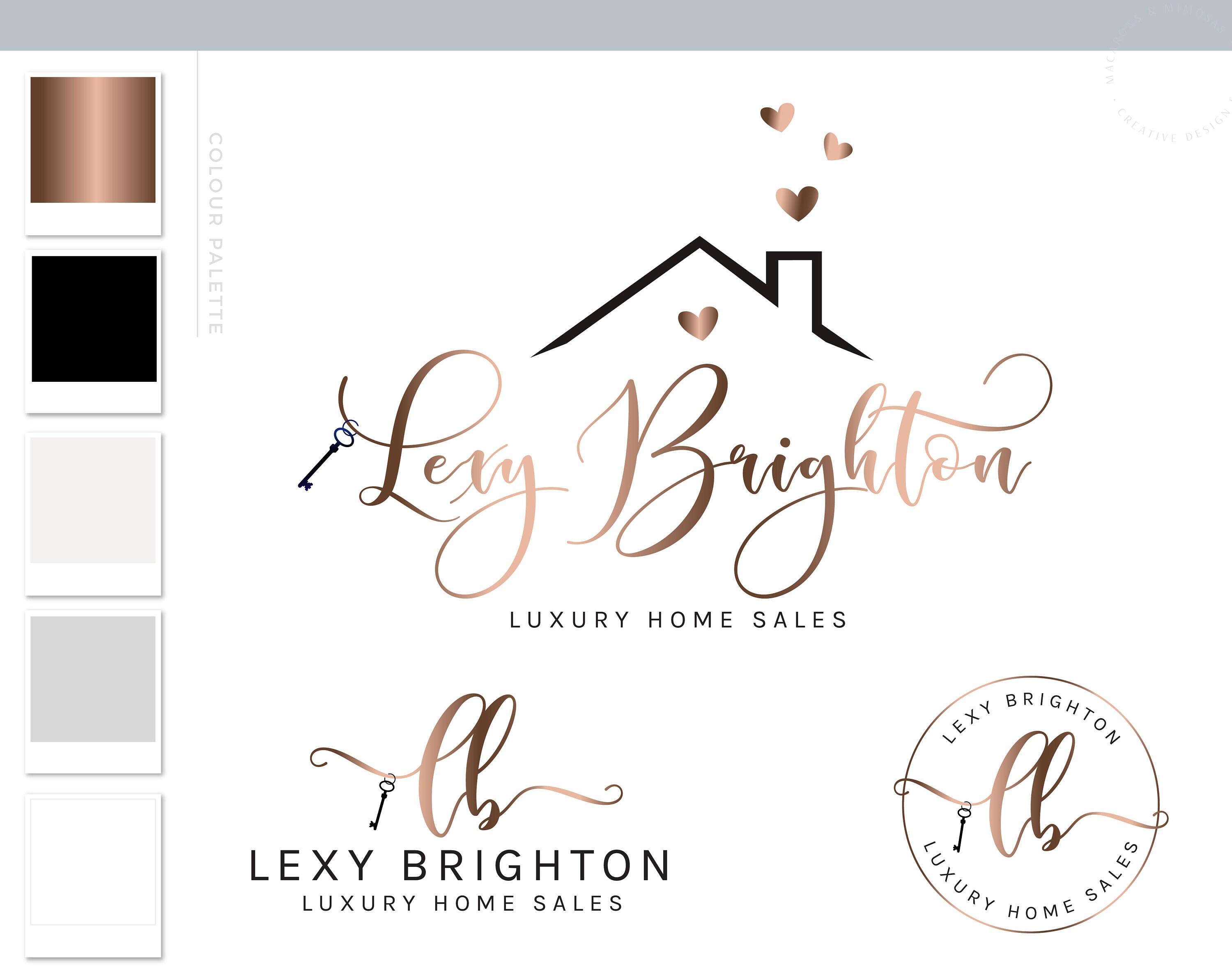 Real Estate Logo Realtor Logo House Logo Watermark Realtor Etsy