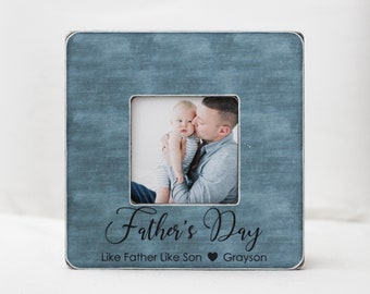 Gift for Dad from Son, Father's Day, Dad Gift, Father Son, Picture Frame, Fathers Day Gift, Fathers Day Frame, Gift for Father's Day