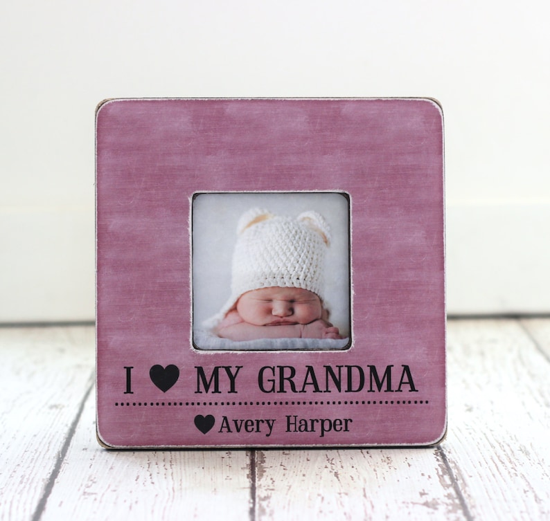 Papy mamie grandsparents cadeau personnalisé photo cadre Etsy France