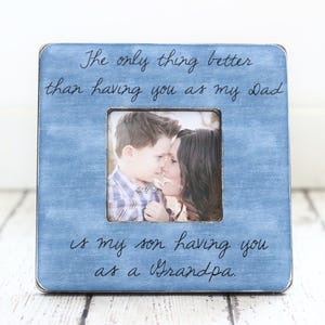Gift for Grandpa Grandfather Father&#39;s Day Dad Father Personalized Picture Frame The Only Thing Better Than Having You for a Dad
