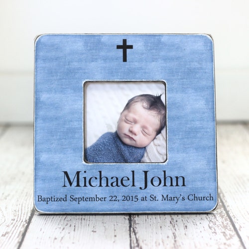 Boy Baptism Gift Baby Boy Dedication Gift Personalized Gift Etsy