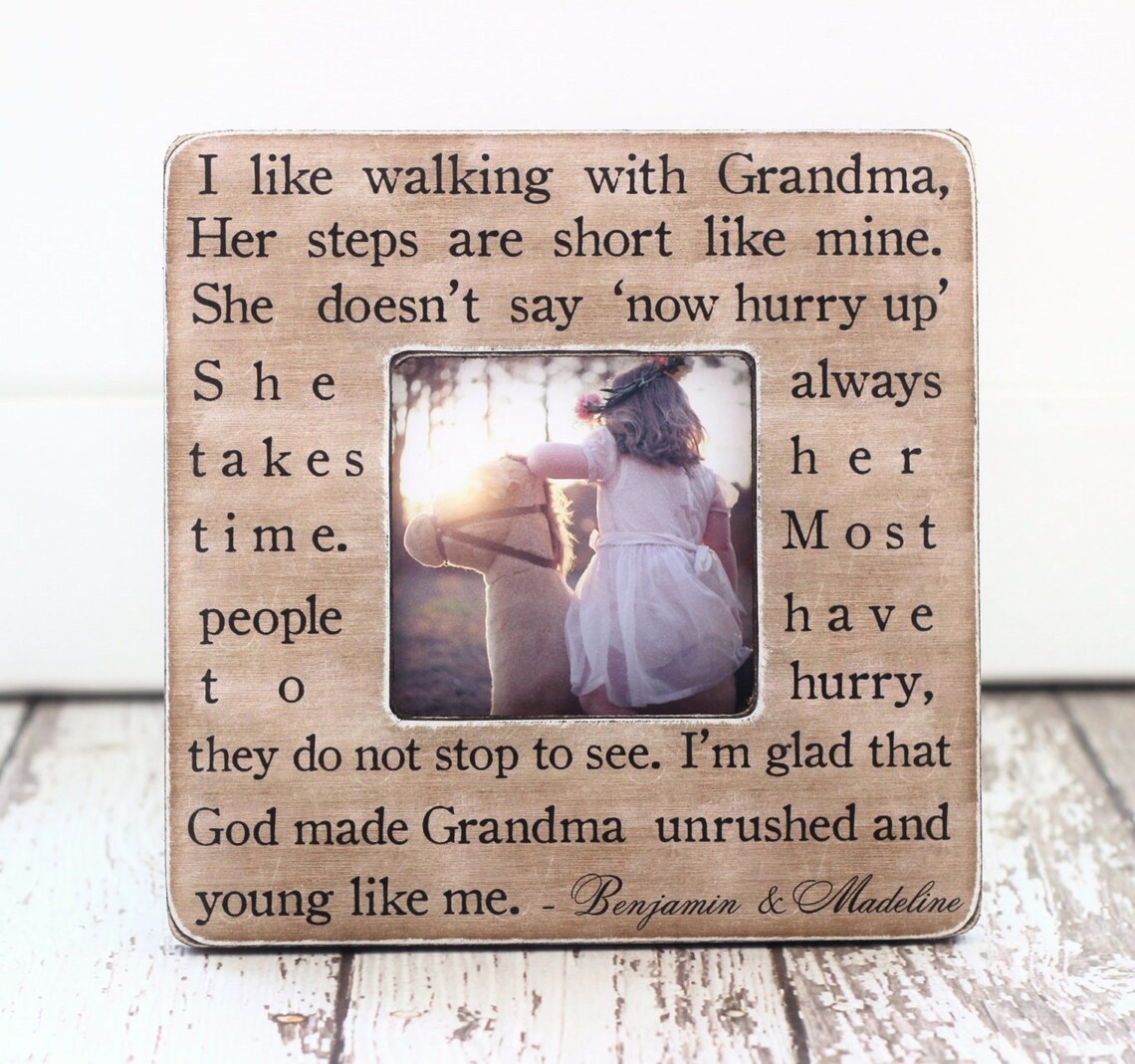 Gift for Grandma Grandmother from Grandchild Grandchildren Etsy
