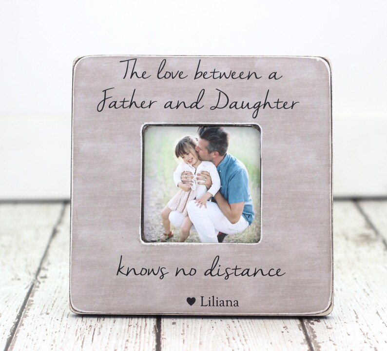 Father Daughter Frame Gift Personalized The