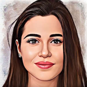 Turn a Person's Portrait Photo into a Cartoon!  DIGITAL DOWNLOAD