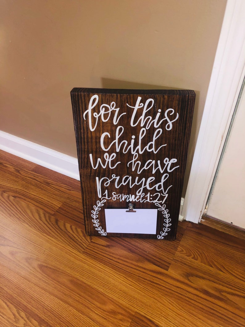 Pregnancy Announcement Sign