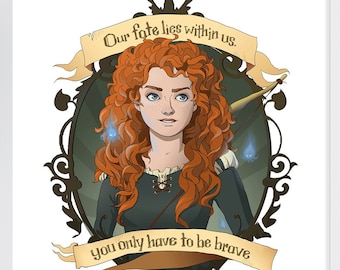 Merida Inspired Print [Brave] Print