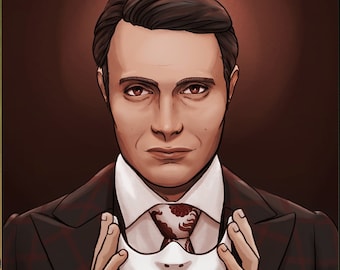 Hannibal Lecter [Mads Mikkelsen] Drucke