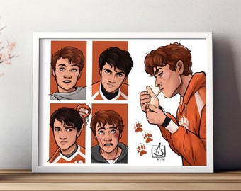 Neil Josten - Study [All for the Game] Prints