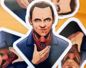 Hannibal Lector [Silence of the Lambs] STICKERS