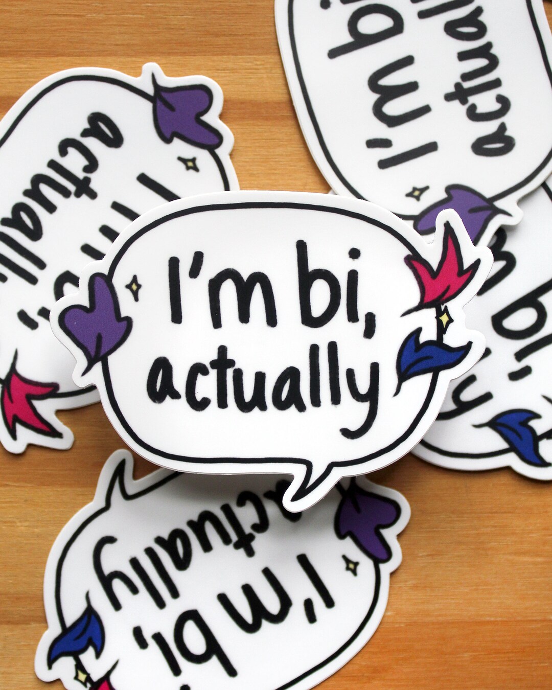 I'm Bi, Actually [heartstopper] STICKERS - Etsy