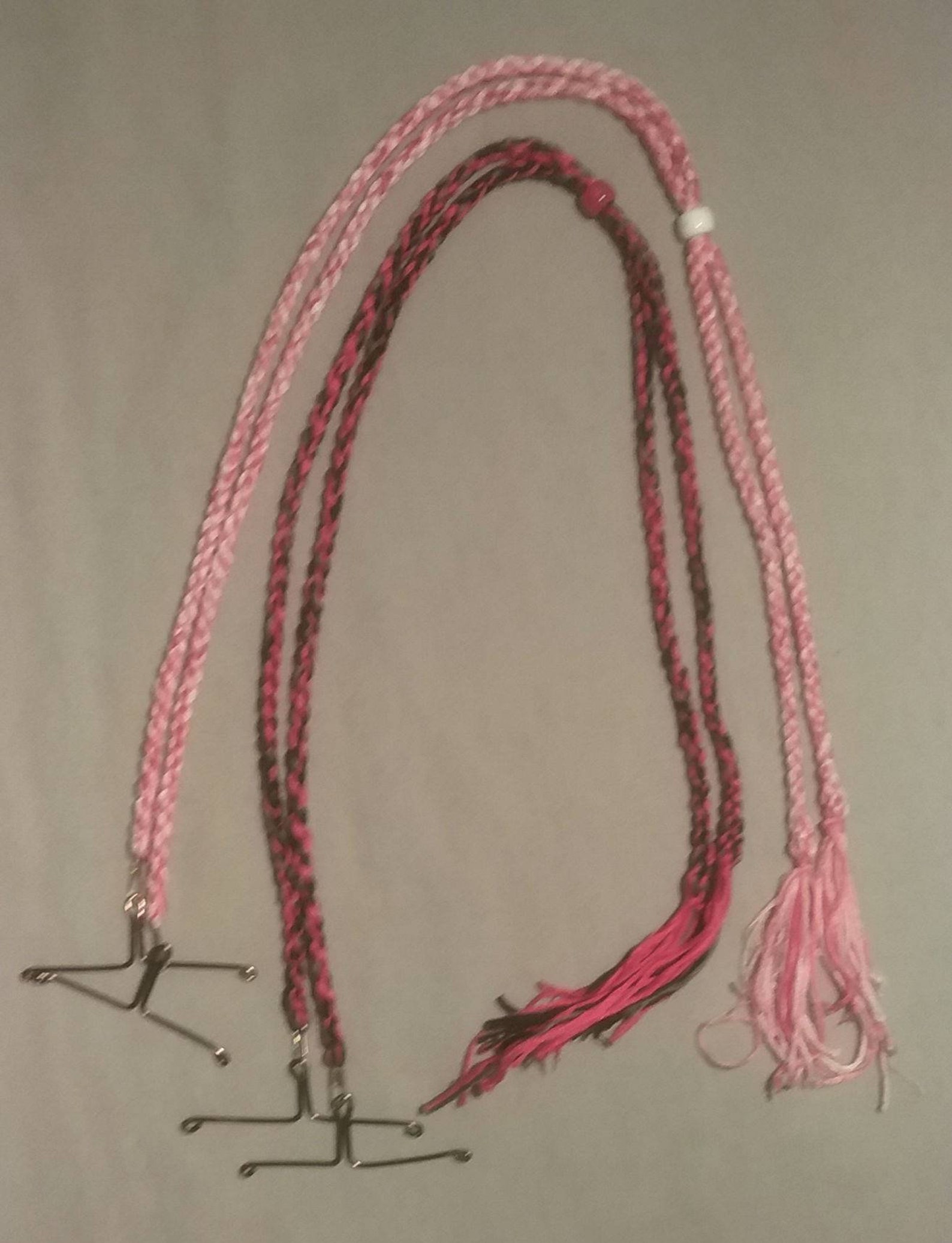 Original 198586 Style Clipin Stampede Strings. Hand Braided Etsy