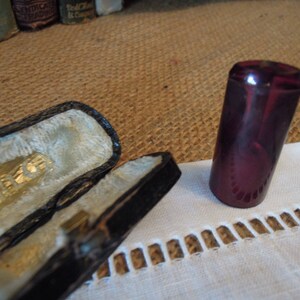 Vintage Bakelite Cigar Holder / Cigar Tip ca 1930&#39;s / Cigar Holder In Case / Antique Cigar Tip