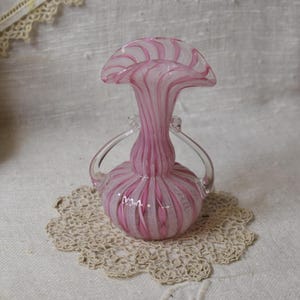 Pink Murano Vase - Etsy