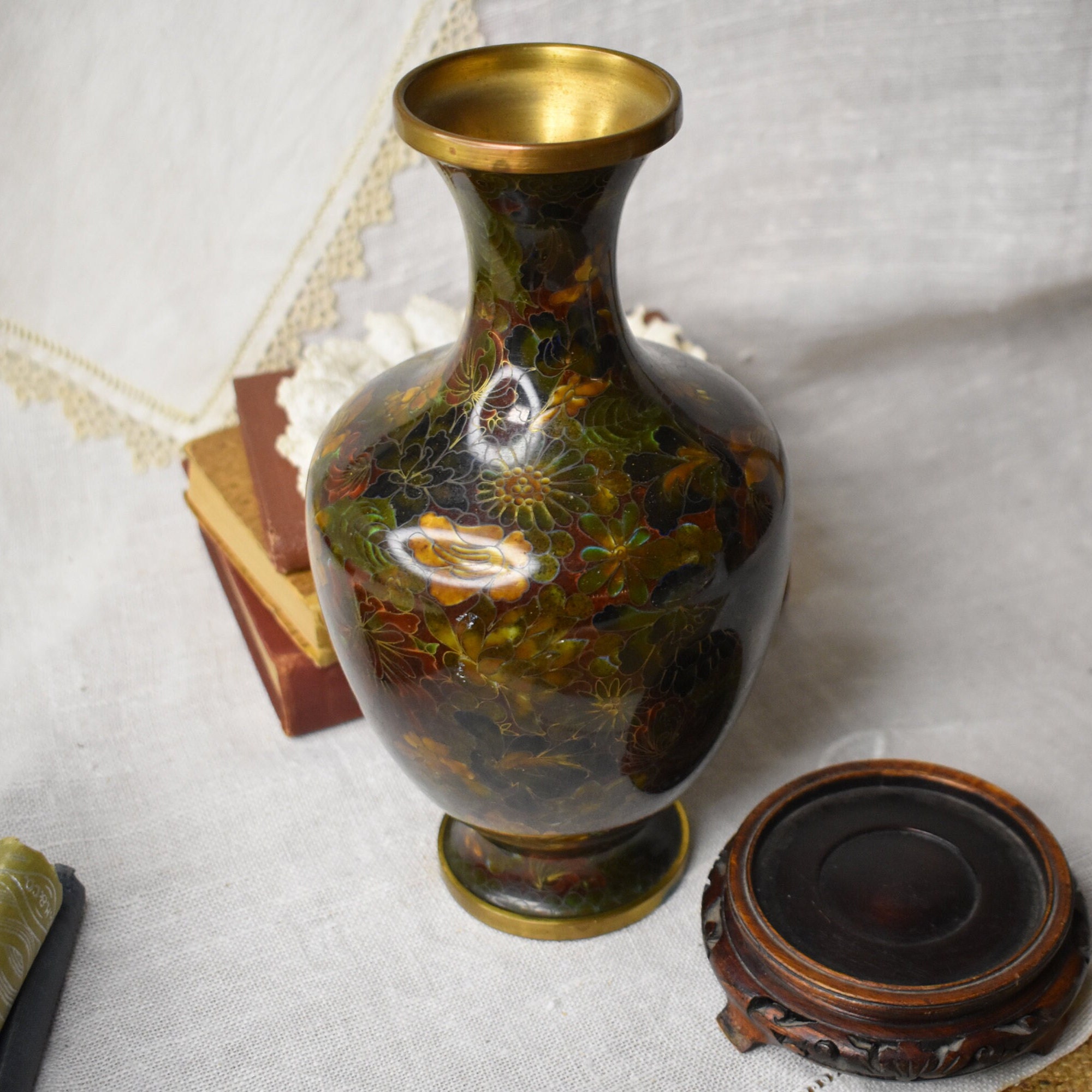 Antique ginbari enamel - Etsy 日本
