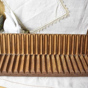 Antique German Karl Hart Cigar Mold / Vintage Wood Mold Cigar Press / Cigar Bunching Molds / Tobacco Cigar Box Art / Collector Tobacconist